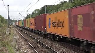 Railfreight via the Hertford Loop [upl. by Korey]