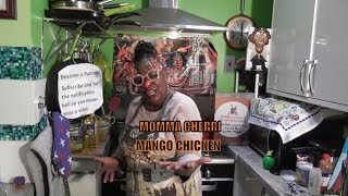 Momma Cherris soul food Mango Chicken [upl. by Harshman]