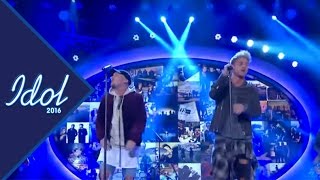 Norlie amp KKV  Alla våra låtar Live  Idol 2016  Idol Sverige TV4 [upl. by Ardolino]