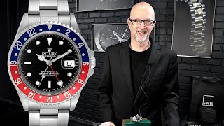 Rolex GMT Master Pepsi 16750 amp Coke 16710 Vintage Watch Review  SwissWatchExpo [upl. by Raney]