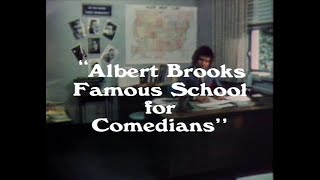 Albert Brooks Famous School For Comedians [upl. by Brice]