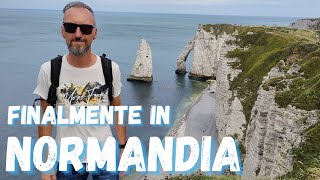 Le scogliere di Étretat Normandia  Francia in camper Parte 4 [upl. by Celesta]