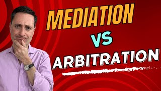 How Mediation is Different From Arbitration  Mediation [upl. by Warfold]