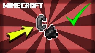 MINECRAFT  How to Make Flint and Steel 1152 [upl. by Ynahpets]