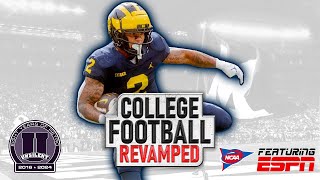 Lets Play NCAA Football 14  College Football Revamped 2024 Mod [upl. by Nalo]