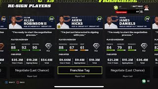 How To Franchise Tag A Player In Madden 22 Franchise [upl. by Bree]