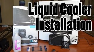 How To Install An AIO Liquid Cooler [upl. by Eniamrej968]