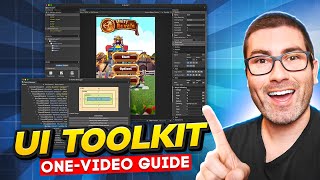 Learn Unitys UI Toolkit In One Video [upl. by Akehsat274]