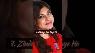 Best of Alka Yagnik Top 10 Alka Yagnik iconic songs shorts bollywoodsinger 90s [upl. by Krystalle78]