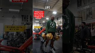 Lifting the 660 pound heaviest dumbbells in the world changed my life [upl. by Neelasor]