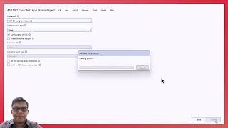 Dotnet Core  Creating a sample Razor Page Web Application [upl. by Seldun]