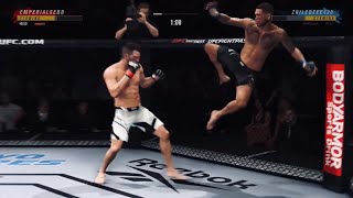 UFC 4  Showtime kick quick compilation [upl. by Callan]