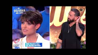 TPMP Miss France Eve Gilles se lache face à Cyril Hanouna [upl. by Novihs132]