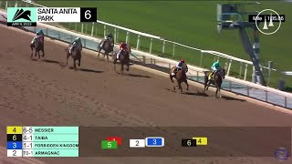 2022 Santa Anita Derby GI Race Replay [upl. by Hallsy]