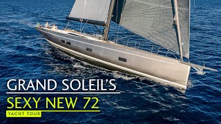 The best looking new yacht of 2022 The new Grand Soleil 72 shows design and build class [upl. by Chalmers]