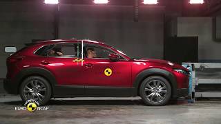 Euro NCAP Crash amp Safety Tests of Mazda CX30 2019 [upl. by Yance]