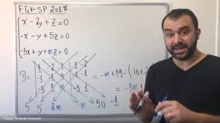 4 Discussão de sistema linear homogêneo [upl. by Bej751]