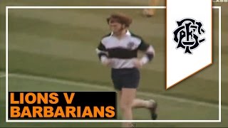 1977 CLASSIC British Irish Lions 2314 Barbarians  Highlights amp tries [upl. by Lila]