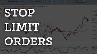 The Basics of Stop Limit Orders In 2 Minutes How to trade stop limit orders [upl. by Lesser]