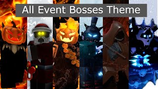 All Event Bosses Theme  Tower Battles [upl. by Zug115]