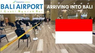 BALI ARRIVALS PROCEDURE  Denpasar International Airport [upl. by Oxford]