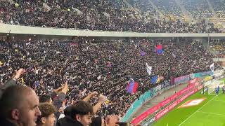 Duelul NORD FCSB  NORD RAPID ☠️ Atmosfera incinsa in cele 2 doua peluze ultras fcsb rapid [upl. by Tram]