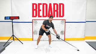 Connor Bedard Stickhandling Session Follow Along 🏒 [upl. by Aniar]