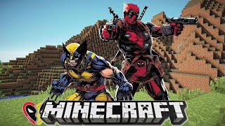 Addon Minecraft deadpool amp wolverine 120  121 [upl. by Fulbert]