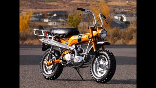 1970 HONDA – Trail CT70  Cold Start amp Walk around [upl. by Gans]