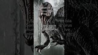 Jurassic Park Horror Would You Rather dinosaur horror jurassicpark wouldyourather trex [upl. by Nagaer]