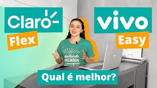 Claro Flex ou Vivo Easy qual é o melhor plano prépago Review 2021 [upl. by Llenaj]