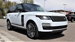 2020 Land Rover Range Rover HSE V8 Heres The Crazy Stuff You Get In A quotBasequot Model Range Rover [upl. by Barvick36]