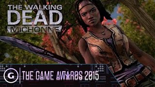 The Walking Dead Michonne Reveal Trailer  The Game Awards 2015 [upl. by Frieder]