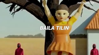 El Juego del Calamar  La Muñeca Bailando quotBaila Tilin Eso Tilin Wow Tilin A la mrd Tilinquot [upl. by Tris349]