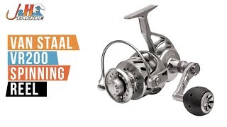 Van Staal VR200 Spinning Reel  JampH Tackle [upl. by Salem]