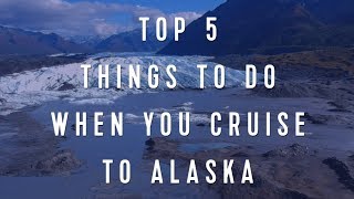 Royal Caribbean Top 5 Things to Do When You Cruise to Alaska [upl. by Alleunamme]