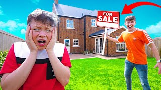 SELLING our New HOUSE PRANK on my LITTLE BROTHER [upl. by Colligan]