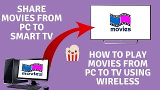 How to Play Movies From PC to TV Using Wireless [upl. by Alleiram]