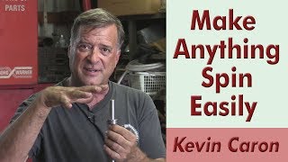 How to Make Anything Spin Using a Thrust Bearing  Kevin Caron [upl. by Kermit408]