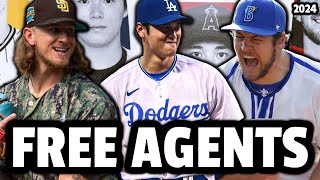 MLBs Top 100 Free Agents For 2024 [upl. by Jimmie464]