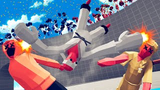 EL MAESTRO ENTRENA A SUS MEJORES ALUMNOS  TOTALLY ACCURATE BATTLE SIMULATOR [upl. by Anerdna]