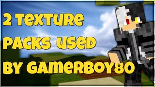 Top 2 Gamerboy80 Texture Packs  AciDicBliTzz Short Sword Pack  Minecraft Hypixel Bedwars 18 [upl. by Rabjohn951]