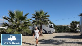 Camping Mar Azul BalermaAndalusienSpanien Überwintern in Spanien [upl. by Pathe959]