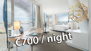 Westin Hamburg review  €700 Panorama Suite inside the Elbphilharmonie [upl. by Akiwak]