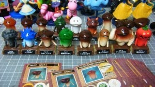 【食玩】なめこの山 FINAL「なめこ全種類コンプリートへの道」開封レビュー【おもちゃ】フィギュア [upl. by Retrak]