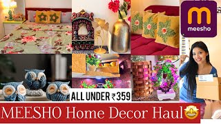 MEESHO Haul Home Decor Items🏡All Under ₹300✨ meesho homedecor meeshohaul [upl. by Rawde]