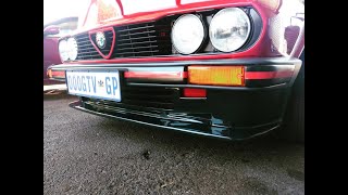 Alfa GTV6 3 litre Glenwood Motors [upl. by Atiuqaj]