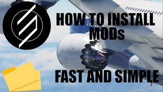 How to install Mods for MSFS 2020 Quick and easy [upl. by Marylin]