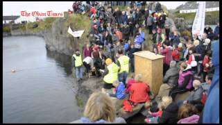 Easdale stone skimming championships 2012 [upl. by Miru]