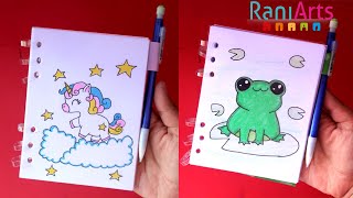 HAZ UN DIARIO  LIBRETA  CUADERNO  FÁCIL  DIY [upl. by Rea]